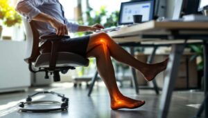 Acht uur zitten op kantoor: dit doet het echt met je beenspieren volgens onderzoek
