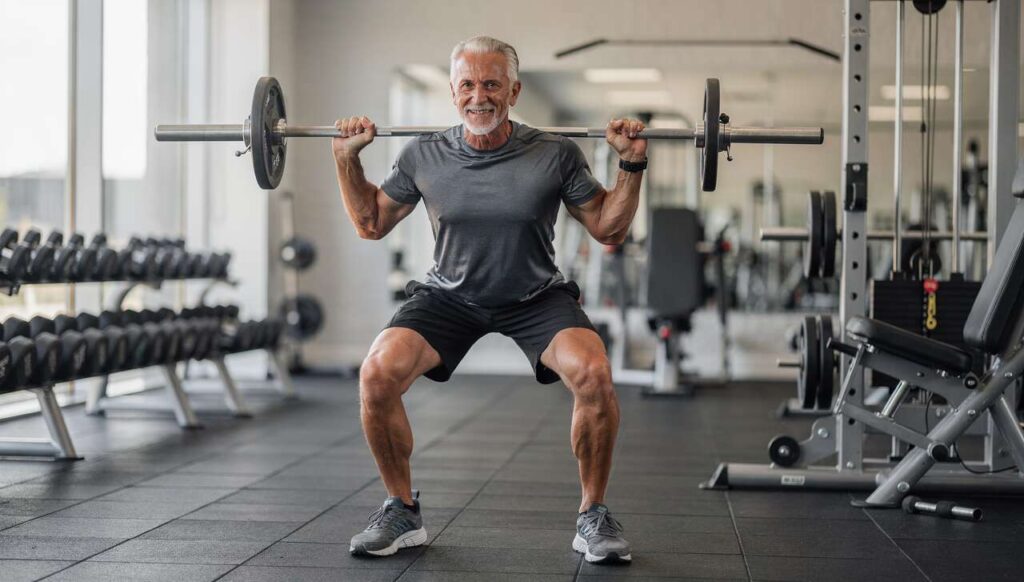 Leg day effectief trainen: vijf oefeningen die spieren opbouwen na je 60e